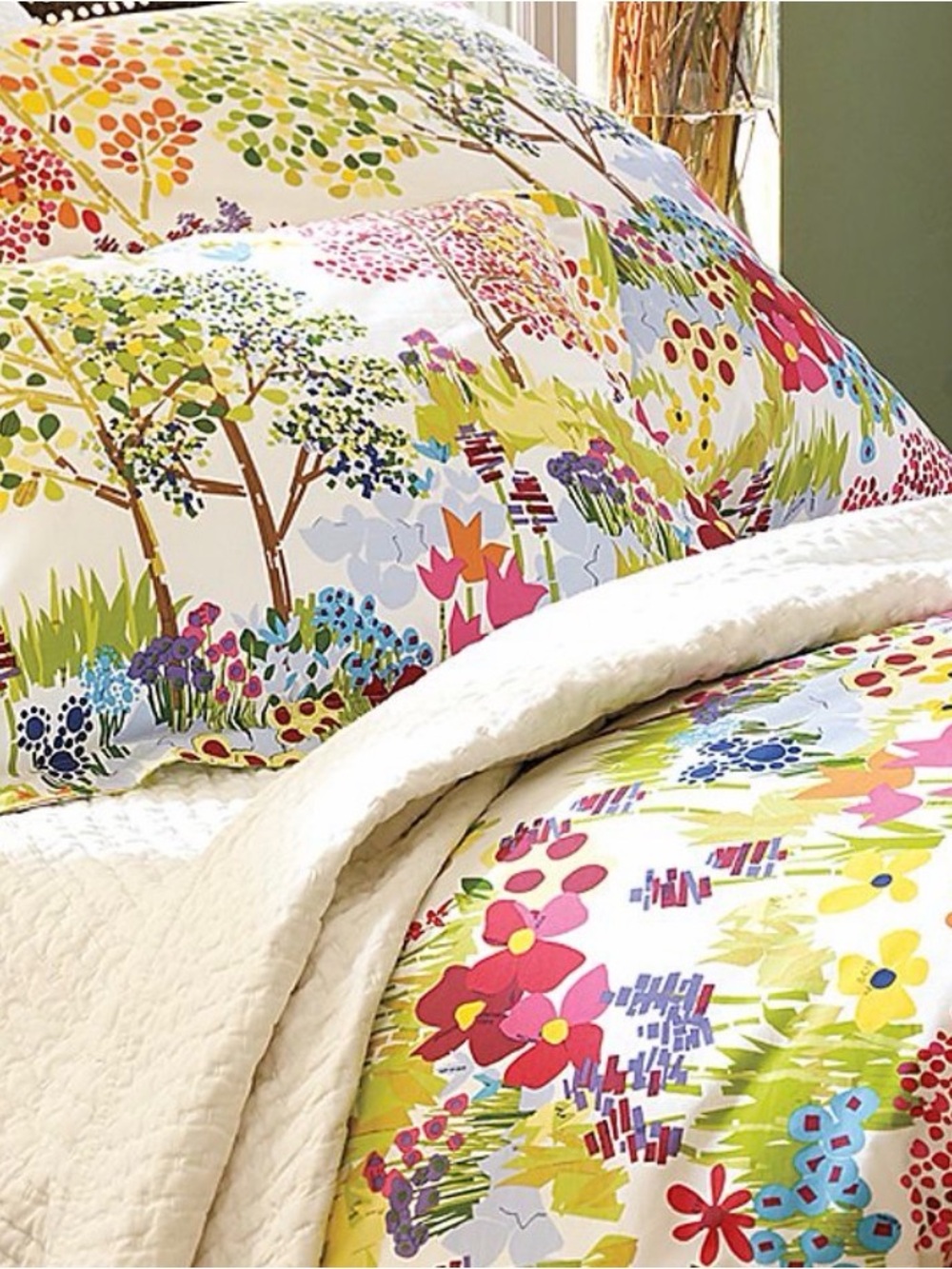 PotteryBarn kids | Woodland Paint by Numbers | Duvet + Sham | Twin